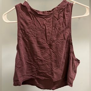 TNA open back tank top